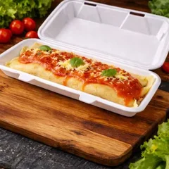 Panqueca Carne com Bacon