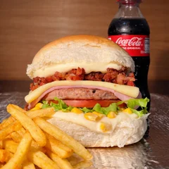 Combo Dubom - X - Bacon + batata + Coca Cola Mini