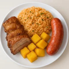 Combo Individual Costelinha Suina E Linguiça