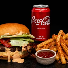 Combo N 381 Twister Burger + Twister Fries + Coca 350 ml grátis