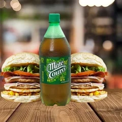 2 X.Tudo + Refrigerante 1L 