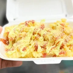 Batata Frita Crinkle Grande ( aprox: 500g)