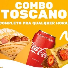 Combo Toscano + Rollfy + Coca