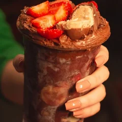 Explosão de Açaí 550ml ( 5 Toppings Grátis ) + 1 Premium Grátis 