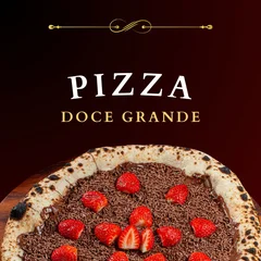 Pizza Doce 🍫 - Pizza Grande