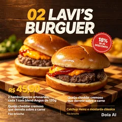 🍔 02 LAVI'S BURGUER