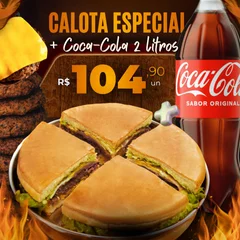 Combo Calota Especial + Coca 2l