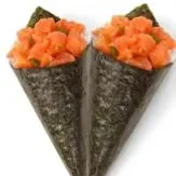 2 temaki salmão filadelfia