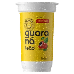 Refresco de Guaraná Power Natural Leão 300ml