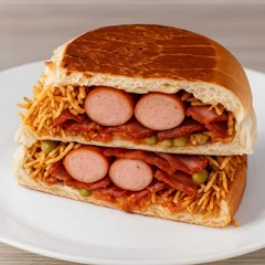 Dog Duplo Bacon Prensado