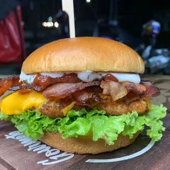 Chicken Bacon, Frango Empanado