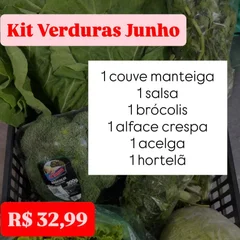 Kit Verduras Junho