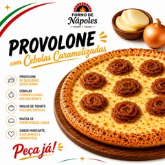 Provolone com Cebolas Caramelizadas