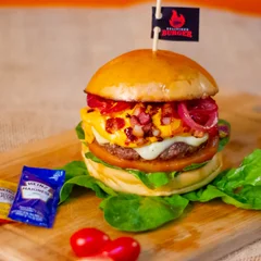 Tentação - Hamburguer c/ cebola caramelizada