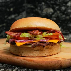 Smash Salada Bacon