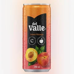 Suco del valle pêssego lata 