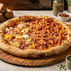 PIZZA BROTO 01 A 02 SABORES - BROTO