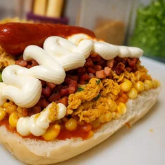 Hot Dog Frango Cremoso C/ Bacon