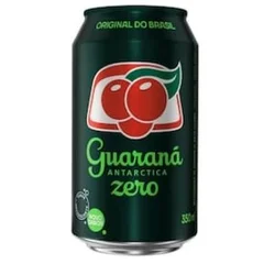 Guaraná Antarctica Zero Lata 350ml