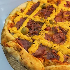 BROTO CALABRESA COM CHEDDAR  + REFRI LATA 