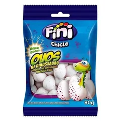 Chicle Fini Ovos Dinossauro 80g