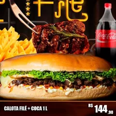 Calota FIlé + Coca 1L