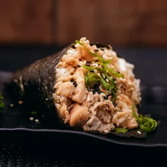 Temaki salmão grelhado