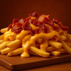 Fritas Media Cheddar E Bacon