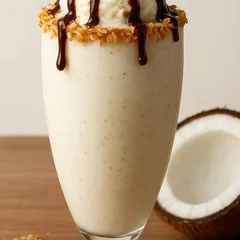 Milk-shake de coco