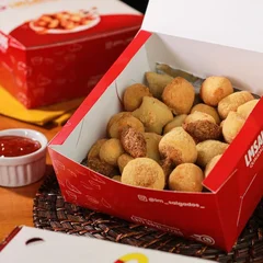 50 Salgados Fritos Sortidos