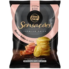 Salgadinho Batata Sensações Lays Peito Peru 35g