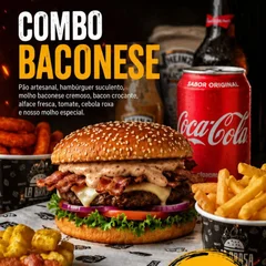 Combo Baconese + Fritas Palito