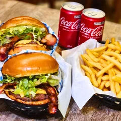 2x Salad Bacon + Batata Dupla + 2x Coca-Cola