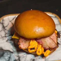 Smash cheddar e bacon