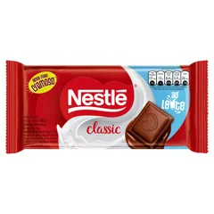 chocolate nestle  classic ao leite 80g