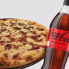 Combo Casal | Pizza Grande (8 fatias) + Refri 1.5L 