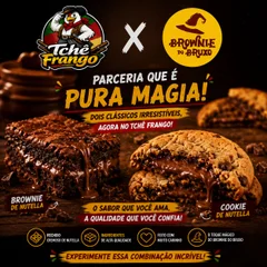 Brownie do Bruxo de Nutella