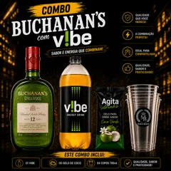 BUCHANA´S + 1 VIBE 2 LITROS + 5 GELO SABORES