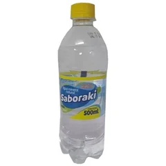 Água Mineral com Gás Saboraki Garrafa 500ml