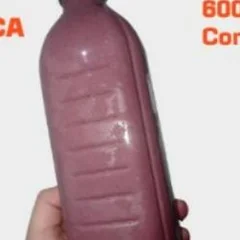 Açaí Banana Leite e paçoca 