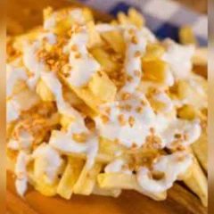 Batata Frita 250g C/ Cream cheese e bacon