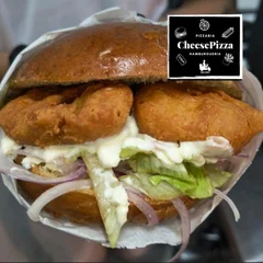 Chicken Burguer - ( Com Frango Empanado ) Hambúrguer Artesanal de Frango