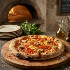 1 pizza salgada + 1 pizza doce