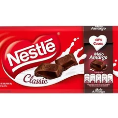 Chocolate meio amargo classic nestle