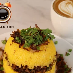 Combo 2 - Cuscuz + Café Cremoso
