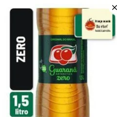 Guaraná antártica 1,5 litros zero 