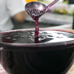 Sagu com creme (grande)