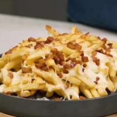 Batata Frita 250g Duplo Queijo c/ Bacon