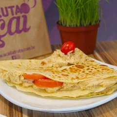 Crepe de Frango com queijo