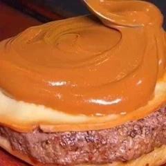 Burguer c/ doce leite 